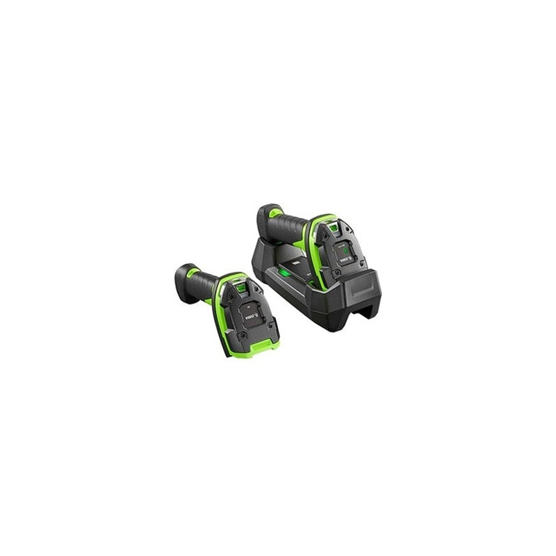 Handheld Kit lecteur de code barres Zebra DS3678-HD - Vert industriel - Sans fil Connectivité - 1D, 2D - Imager - Bluetooth