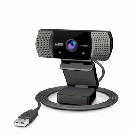 Webcam Urban Factory WEBEE - 2 Mégapixels - 30 fps - Noir - USB 3.0 - Full HD - Vidéo 1920 x 1080