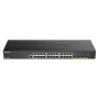 D-Link DGS-1250-28X Managed L3 Gigabit Ethernet (10/100/1000) Black