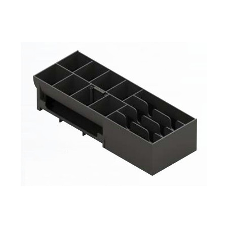 apg Solutions 20266PAC tiroirs caisse Synthétique ABS Noir