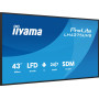 iiyama LH4375UHS-B2AG Écran d'affichage dynamique Écran plat de signalisation numérique 108 cm (42.5") LCD Wifi 500 cd/m² 4K