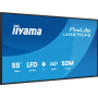 iiyama LH5575UHS-B2AG Écran d'affichage dynamique Écran plat de signalisation numérique 138,7 cm (54.6") LCD Wifi 500 cd/m² 4K