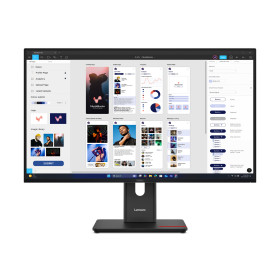 Lenovo ThinkVision T32UD-40 écran plat de PC 80 cm (31.5") 3840 x 2160 pixels 4K Ultra HD LCD Noir