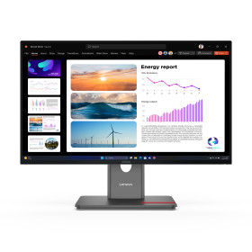 Lenovo ThinkVision P24Q-40 computer monitor 23.8" 2560 x 1440 pixels Quad HD LCD Black