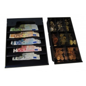 apg Solutions VPK-15B-26-BX tiroirs caisse Noir