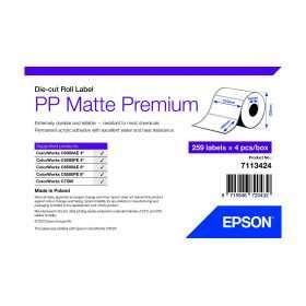 PP MATTE LABEL PREM DIE-CUT