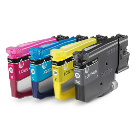 Brother LC527XLVAL ink cartridge 4 pc(s) Original High (XL) Yield Black, Cyan, Magenta, Yellow