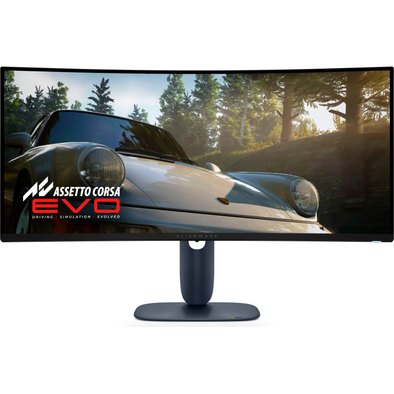 Alienware AW3425DW computer monitor 34" 3440 x 1440 pixels Wide Quad HD QD-OLED Blue