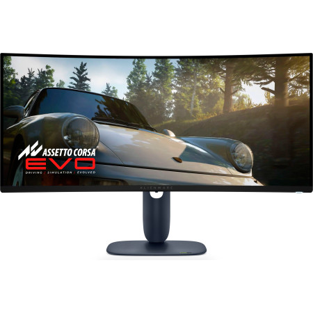 Alienware AW3425DW écran plat de PC 86,4 cm (34") 3440 x 1440 pixels Wide Quad HD QD-OLED Bleu