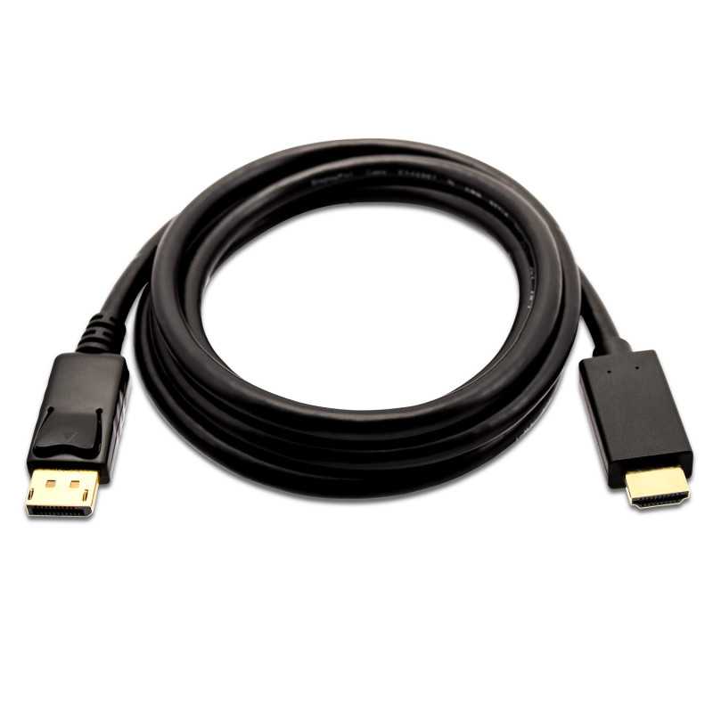 DP TO HDMI CABLE 3M 10FT BLACK