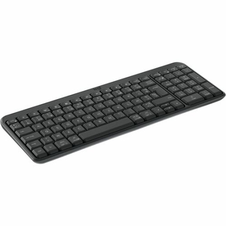 Logitech K250 Keyboard - Wireless Connectivity - French - AZERTY Layout - Graphite - Bluetooth - 10 m