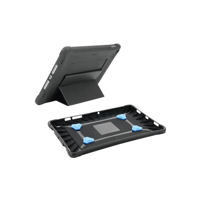 Coque de Protection Renforcée pour Ipad 11" (A16) 2025 11th Gen - Ipad 10.9 (10th Gen) avec trépied + Patte de saisie - Protech