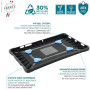 Reinforced Protective Case for Ipad 11" (A16) 2025 11th Gen - Ipad 10.9 (10th Gen) with Tripod + Grip Tab - Protech