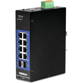 TRENDnet TI-G102I 10-Port Managed Ethernet Switch - Gigabit Ethernet - 1000Base-T, 100/1000Base-FX