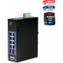 TRENDnet TI-G102I 10-Port Managed Ethernet Switch - Gigabit Ethernet - 1000Base-T, 100/1000Base-FX