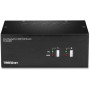 TRENDnet TK-240DP KVM Switch Box - TAA Compliant - 2 Computers - 1 Local User - 3840 x 2160 - 2 - 6 x USB - 6 x DisplayPort - De