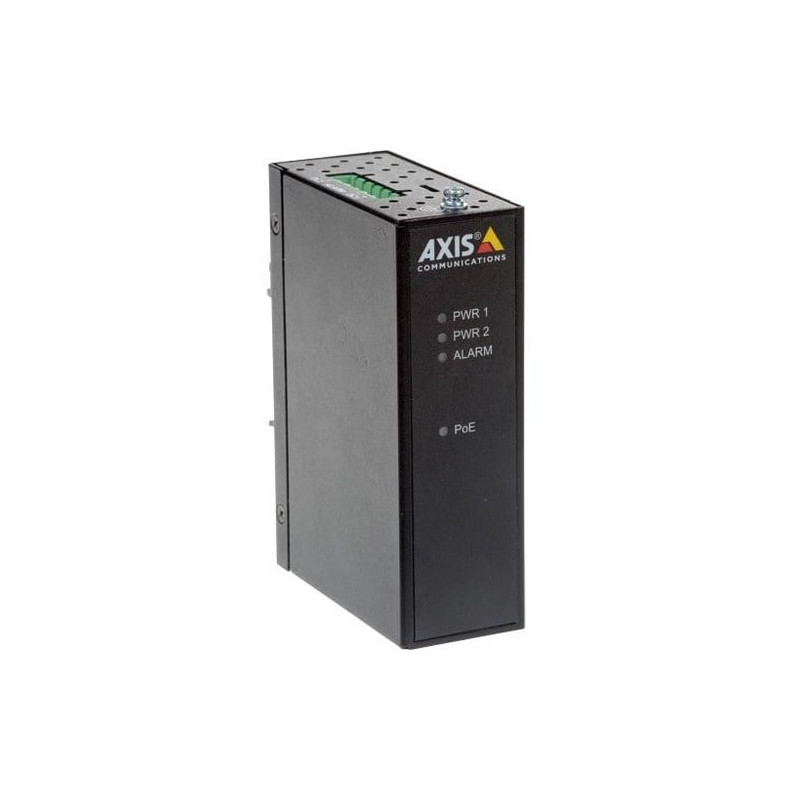 Injecteur POE AXIS T8144 - 20 V DC, 60 V DC Entrée - 55 V CC Sortie - 1 x 10/100/1000Base-T Port(s) d'entrée - 1 x 10/100/1000Ba