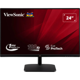 Viewsonic Value Series VA2432-MHD-3 LED display 61 cm (24") 1920 x 1080 pixels Full HD Noir