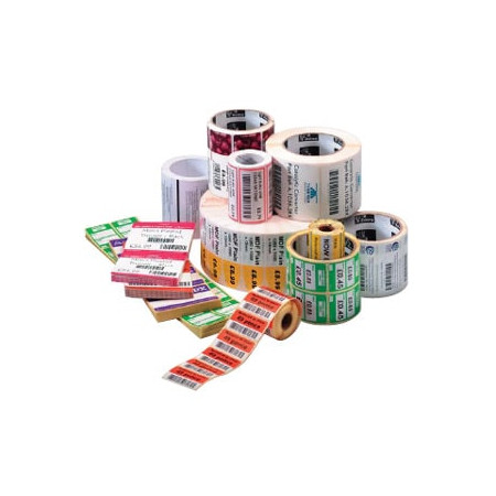 Etiquette polyvalente Zebra Z-Perform 1000T - 70 mm Width x 32 mm Longueur - Permanent Adhésif - Transfert thermique - Blanc - P