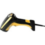 Datalogic PowerScan PD9130 Handheld Barcode Scanner - Cable Connectivity - Yellow - 1D - Imager - USB