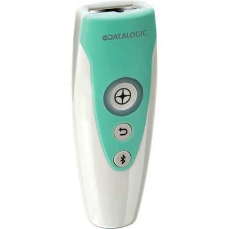 Datalogic RIDA DBT6420 Handheld Barcode Scanner Kit - Wireless Connectivity - Light Green - 1.50 m Scan Distance - 1D, 2D - Imag
