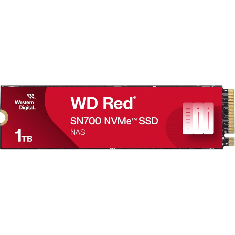 SSD WD Red S700 WDS100T1R0C - M.2 2280 Interne - 1 To - PCI Express NVMe
