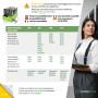 WORKDONE Pack 3u. - Plateau Caddy HDD 3.5" - Compatibles avec serveurs Dell PowerEdge (Lot de 3)