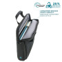 Sacoche de transport MOBILIS TheOne - Briefcase Style pour 35,6 cm (14") à 40,6 cm (16") Ordinateur Portable - Bleu