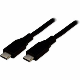 MCL Data Transfer Cable - 1 m USB-C - 2nd end: 1 x USB 2.0 Type C male - 480 Mbit/s - Black