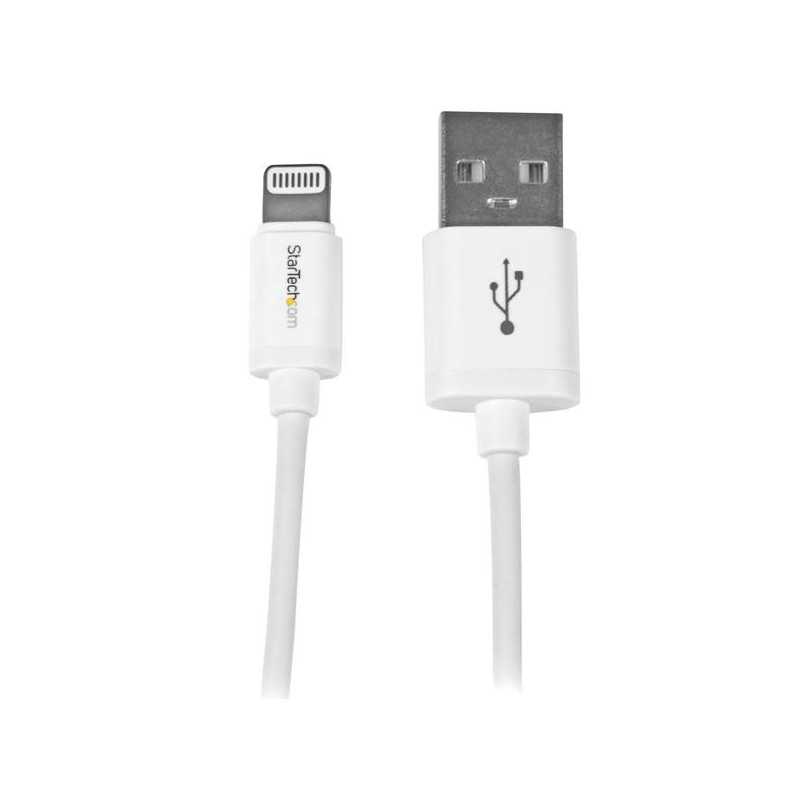 1M WHITE APPLE 8-PIN LIGHTNING