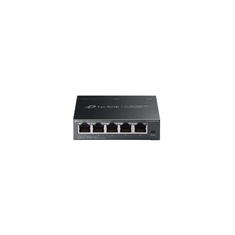 TP-Link TL-SG105S-M2 network switch Managed 2.5G Ethernet (100/1000/2500) Black