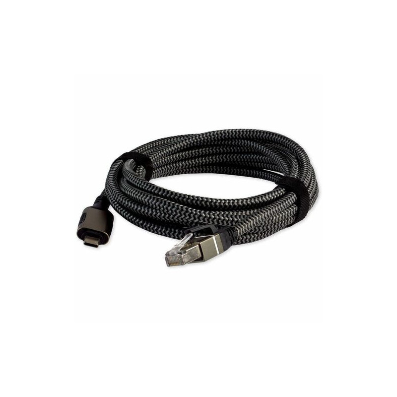 Câble réseau/transfert de données MCL - 2 m - Cable for Périphérique réseau, Ordinateur - Gris, Noir