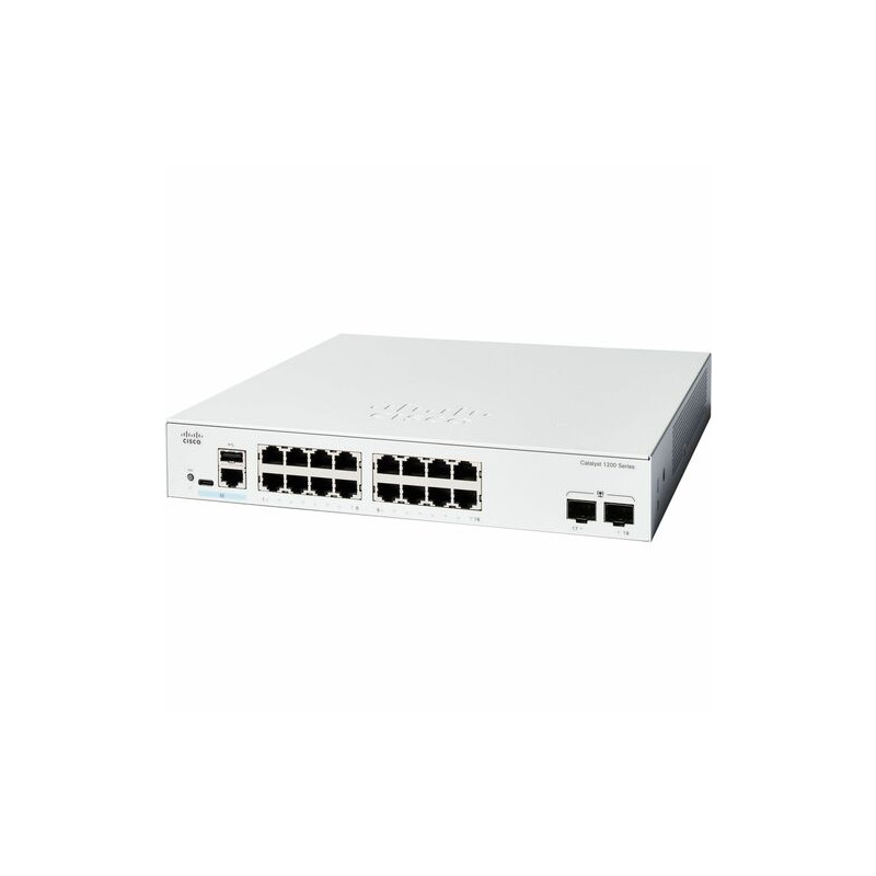 Cisco Catalyst 1200 C1200-8T-E-2G 10 Ports Manageable Ethernet Switch