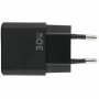 Adaptateur secteur MOBILIS - 30 W - Adaptateur universel - 1 USB - 1 USB Type-C - Pour Smartphone, Tablette PC - Noir
