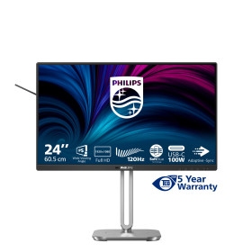 Philips 4000 series 24B2U4301/00 computer monitor 23.8" 1920 x 1080 pixels Full HD LCD Gray