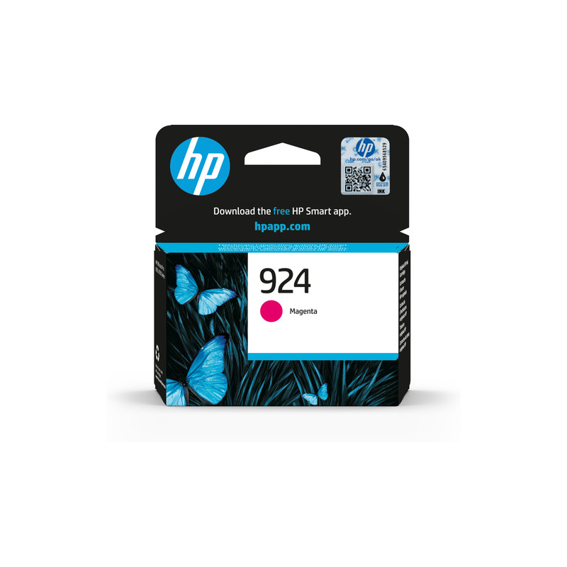 Original HP 924 Inkjet Cartridge - Magenta - 1 Pack
