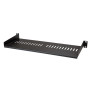 1U VENTED RACK SHELF - 7IN