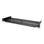 1U VENTED RACK SHELF - 7IN