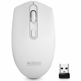 Urban Factory FREE, Ambidextrous, Optical, RF Wireless, 1600 DPI, White