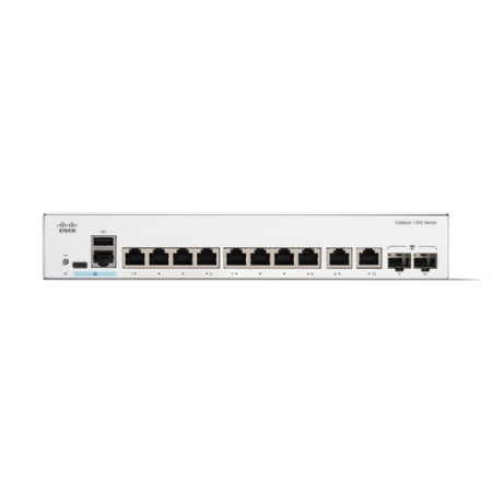 Cisco Catalyst 1300 C1300-8T-E-2G 10-Port Managed Ethernet Switch