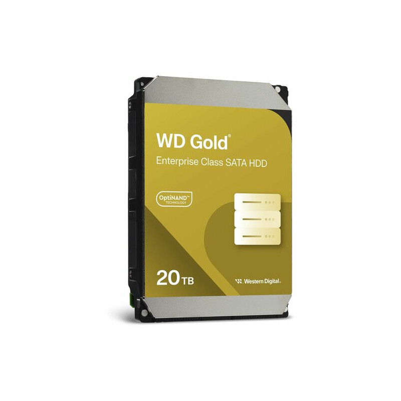 WD Gold WD202KRYZ 20 TB Hard Drive - 3.5" Internal
