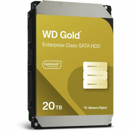 WD Gold WD202KRYZ 20 TB Hard Drive - 3.5" Internal