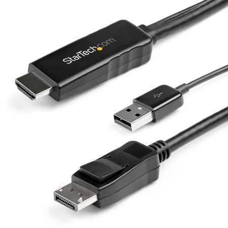 2M HDMI TO DISPLAYPORT CABLE