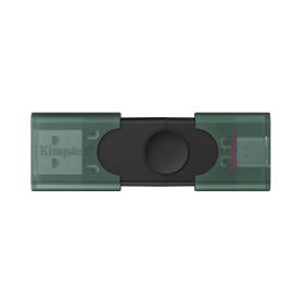 Kingston Technology DataTraveler DuoG2 USB flash drive 128 GB USB Type-A / USB Type-C 3.2 Gen 1 (3.1 Gen 1) Black, Green