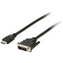 Câble HDMI Mâle - DVI-D Mâle - Longueur 1.8m - Noir