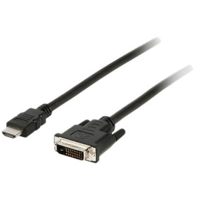 HDMI Male - DVI-D Male Cable - Length 1.8m - Black