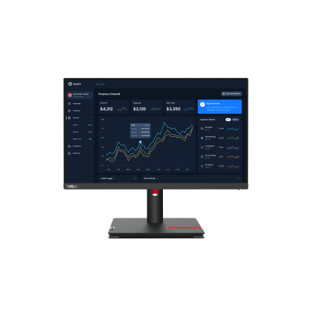 Lenovo ThinkVision T22i-30 LED display 21.5" 1920 x 1080 pixels Full HD Black