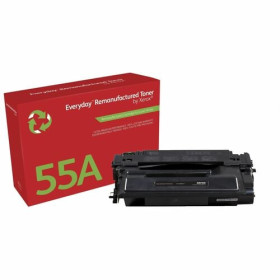 Everyday Mono Remanufactured Toner by compatible with HP 55A (CE255A)