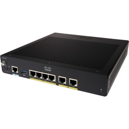 Cisco 900 C921-4P Router - 6 Ports