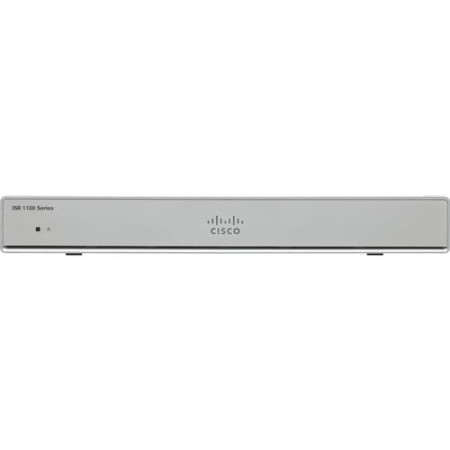 Routeur Cisco 1100 C1111-4P - 5 Ports - PoE Ports - Port de gestion - 1 - Gigabit Ethernet - Montable en rack, Bureau